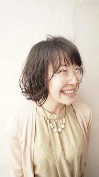 ショート カラー ヘアアレンジ ショート/レイヤー/ 髪質改善【きち】のヘアスタイル