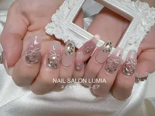 ネイル ネイルサロン ルミア Lumia 店長施術のネイルデザイン