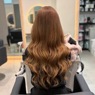 カラー MOMOKA / Lapis今泉店のヘアスタイル