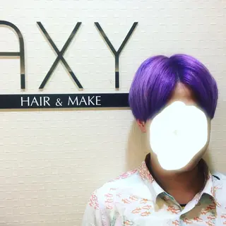 ショート カラー メンズ 熊谷 奈菜のヘアスタイル