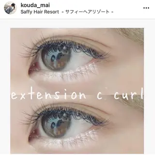 ショート カラー パーマ ヘアアレンジ メンズ キッズ ネイル マツエク・マツパ Saffyハリウッド トリートメント◎のヘアスタイル