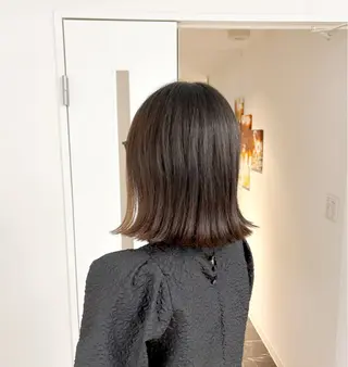 ミディアム 麥生田 秀太のヘアスタイル