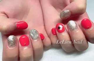 ネイル モチの良さ◉ フィルインネイル♡のネイルデザイン
