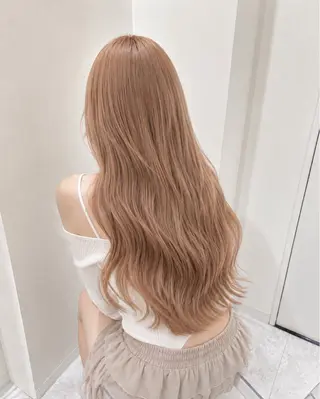 ロング カラー ヘアアレンジ 🧸ミルクティー特化 🧸MASAKIのヘアスタイル