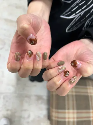ネイル 吉田 里菜のネイルデザイン