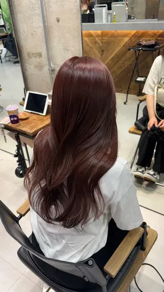 ロング 🦋ワンカラー‪ /Nanaha🦋のヘアスタイル