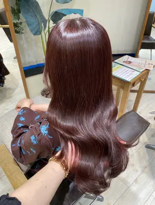 ロング アレンジ🎀ツヤ髪✨ 北野亜優実🌱のヘアスタイル