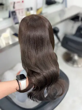 ロング カラー ヘアアレンジ 透明感カラー🎀艶髪 Anju/渋谷🎀のヘアスタイル