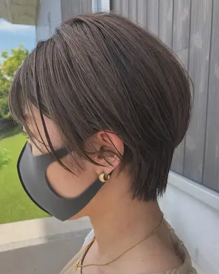 ショート カラー NAKAGAWA YUICHIのヘアスタイル