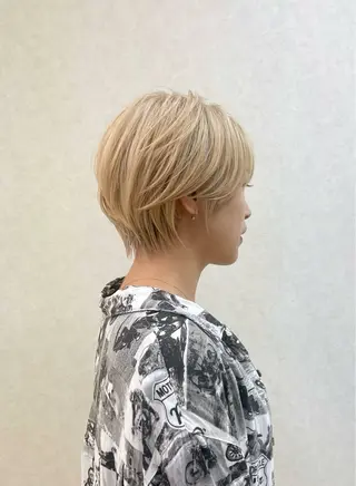 ショート rua./ W color⛓🖤のヘアスタイル