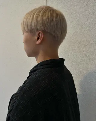 カラー メンズ 田中 遥陽のヘアスタイル