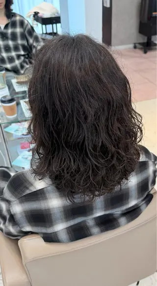 ロング パーマ メンズ 【メンズパーマ特化】 壱岐祥一朗のヘアスタイル