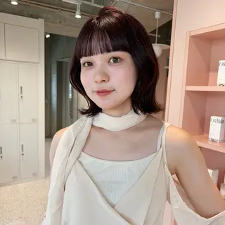 ミディアム カラー 🐰🎀艶髪特化 yuzuka🎀🐰のヘアスタイル