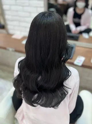 ロング 髪質改善縮毛50% OFF/吉田 響歌♡のヘアスタイル