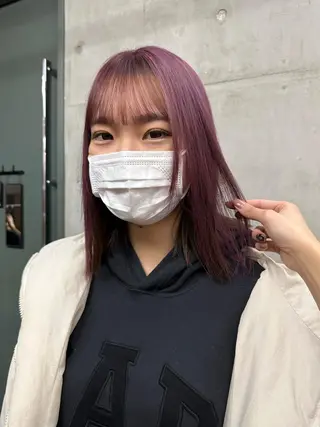 ミディアム SALTWATER AYARIのヘアスタイル