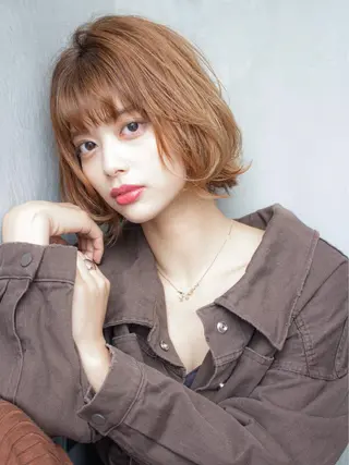 ショート カラー 🉐レイヤー/塩見 弘樹🉐渋谷のヘアスタイル