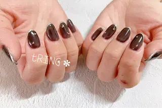 ネイル tRING＊ しいの木台のネイルデザイン