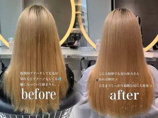 ロング ♡Aira♡Lond /レイヤー/縮毛のヘアスタイル