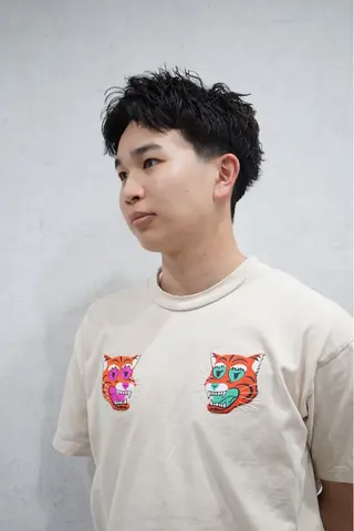 ショート パーマ メンズ men’s hair / 隼翔のヘアスタイル