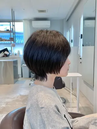 ショート カラー 中村 研介のヘアスタイル
