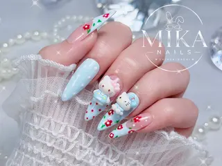 ネイル 🌱Rina🎀 Mikaのネイルデザイン