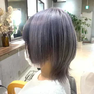 ミディアム カラー 櫻井 なんなのヘアスタイル