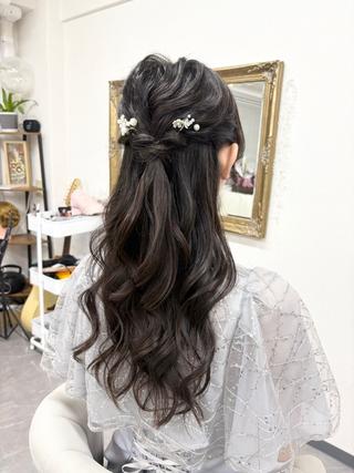 ヘアアレンジ ヘアサロン ミカヅキのヘアスタイル