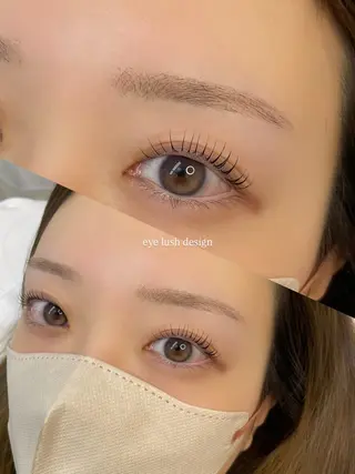 マツエク・マツパ 美眉×垢抜けNo.1 SANA👑のマツエク・マツパデザイン