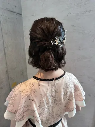 ヘアアレンジ はやしほのか| ヘアセット×カラーのヘアスタイル