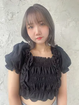 ミディアム カラー 🌈高田大夢似合わせ 透明感カラー🌈のヘアスタイル