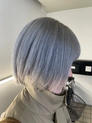 ショート カラー 末石 智のヘアスタイル
