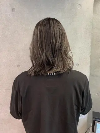 ミディアム 似合わせヘア✔️ 店長 オオキアキヒロのヘアスタイル