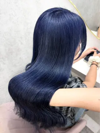カラー 🫧yumena🫧 艶カラー特化🖤大宮のヘアスタイル