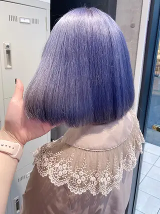 ミディアム カラー パーマ ヘアアレンジ メンズ キッズ ネイル マツエク・マツパ アイブロウ レイヤー/ダブル カラー/YURINAのヘアスタイル