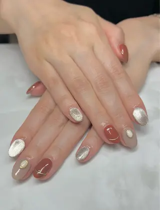 ネイル AISAフィル× ハードモチ最強のネイルデザイン