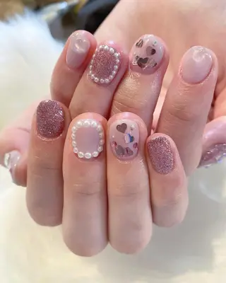 ネイル crystal ⭐︎ colorのネイルデザイン