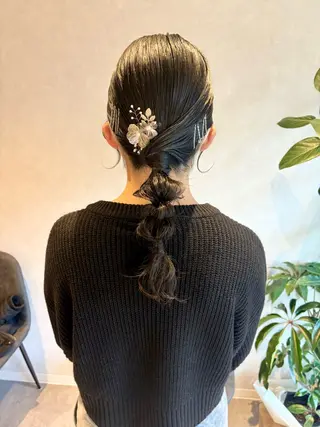 ヘアアレンジ 【ボブ/個室サロン】 癒し空間mimuraのヘアスタイル
