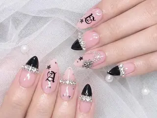 ロング カラー Bling Salonのネイルデザイン