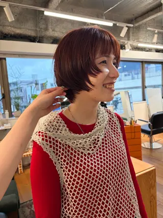 ショート カラー ❕マンツーマン施術❕ 🍊Moemiのヘアスタイル