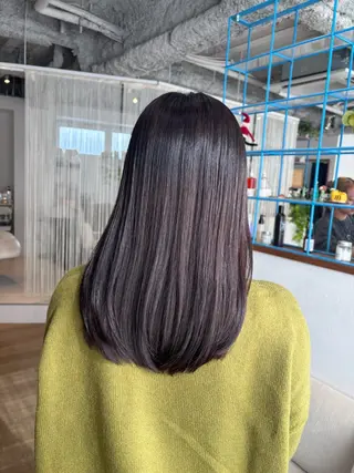 ロング カラー RINNO🌷透明感 カラー/髪質改善のヘアスタイル