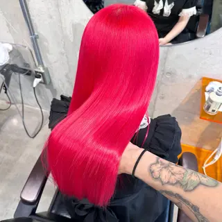 ロング カラー ヘアアレンジ TAKUMA⛓️ヘア × ファッション⛓️のヘアスタイル