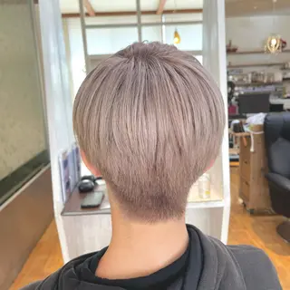 ショート 梶谷 和希のヘアスタイル