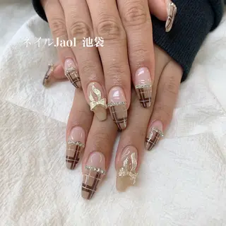 セミロング ネイルJaol 池袋のネイルデザイン