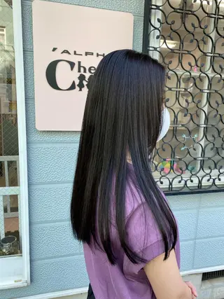 ロング カラー 髪質改善QOLU 石川のヘアスタイル