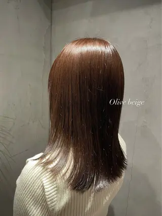 ミディアム カラー Luna ☾ ໋のヘアスタイル