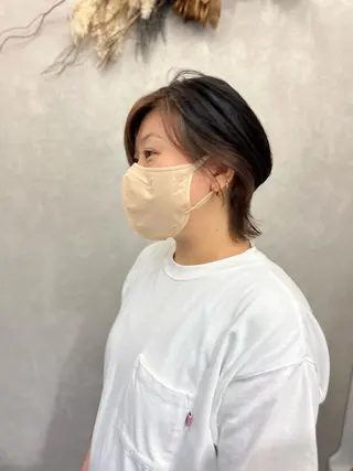 ミディアム カラー 伊藤 早人のヘアスタイル