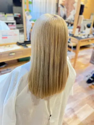 ロング 松下 詩恵里のヘアスタイル