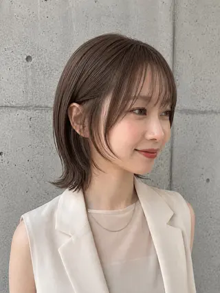 ショート _WHITE+ 南海難波店のヘアスタイル