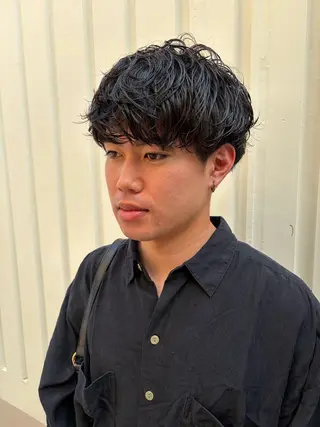 パーマ メンズ 【髪質改善】 TAIGA🐯のヘアスタイル
