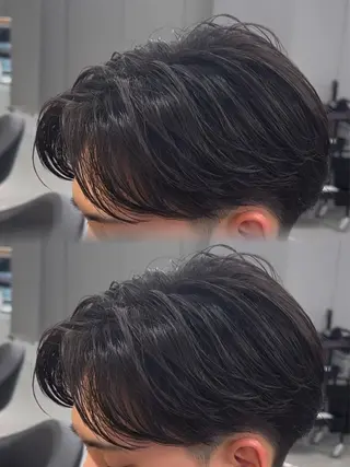 パーマ メンズ ツイスパ/シャドウ MANARUのヘアスタイル